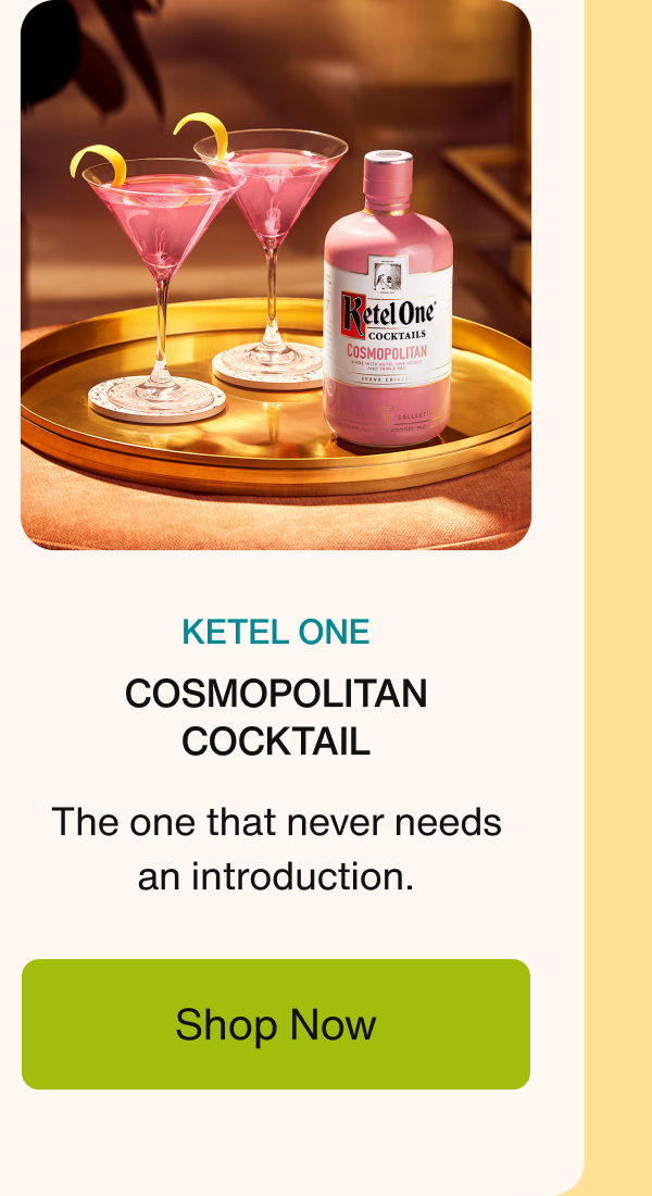 Ketel One Cosmopolitan Cocktail