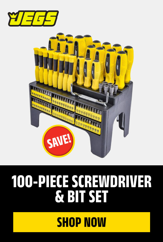 100-Piece Screwdriver & Bit Set