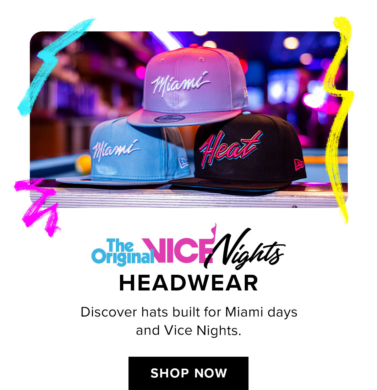 The Original Vice Nights Headwear | Shop Now