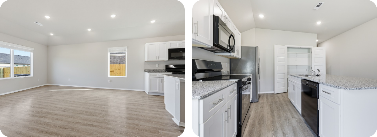A grid of 2 images of the property