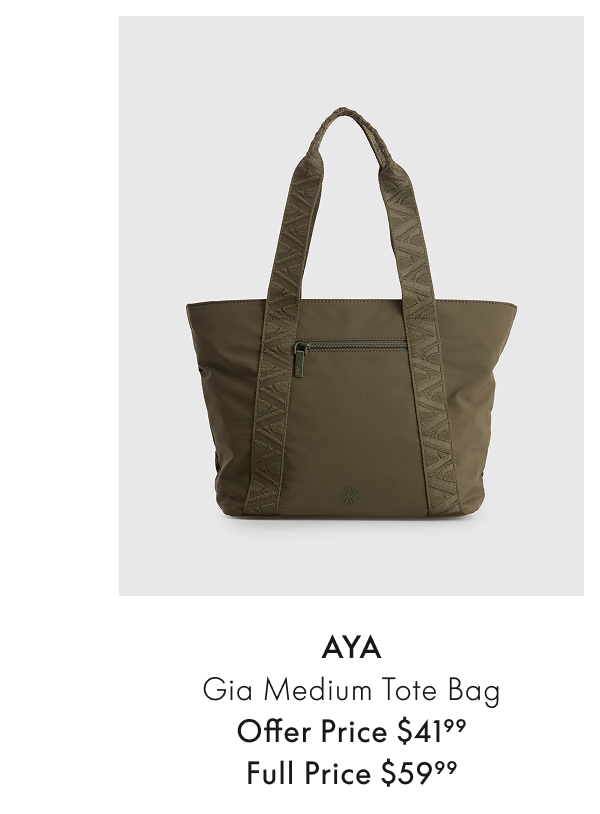 AYA Gia Medium Tote Bag