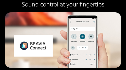 Sound control at your fingertips  