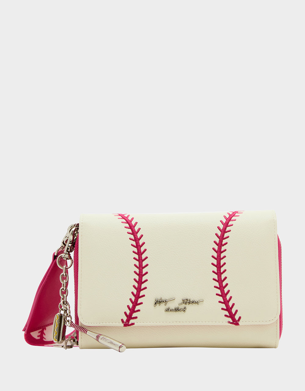 Image of HOME RUN WALLET ON CHAIN WHITE