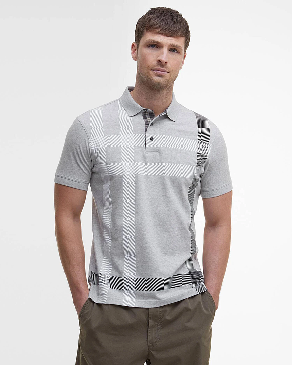 Blaine Tartan Short-Sleeved Polo Shirt