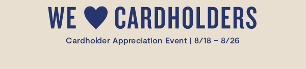 We LOVE Cardholders