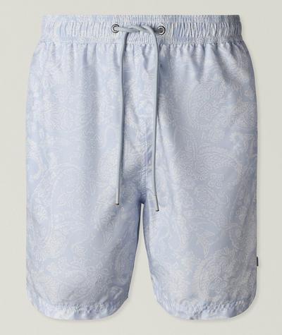 Paul & Shark - Paisley Swim Shorts & Zip Pouch Set