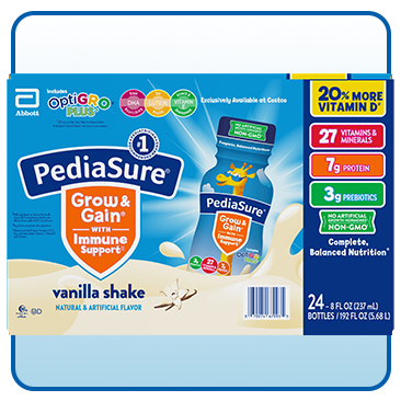 PediaSure with OptiGRO Plus Kids Shake, 8 fl oz, 24-Count