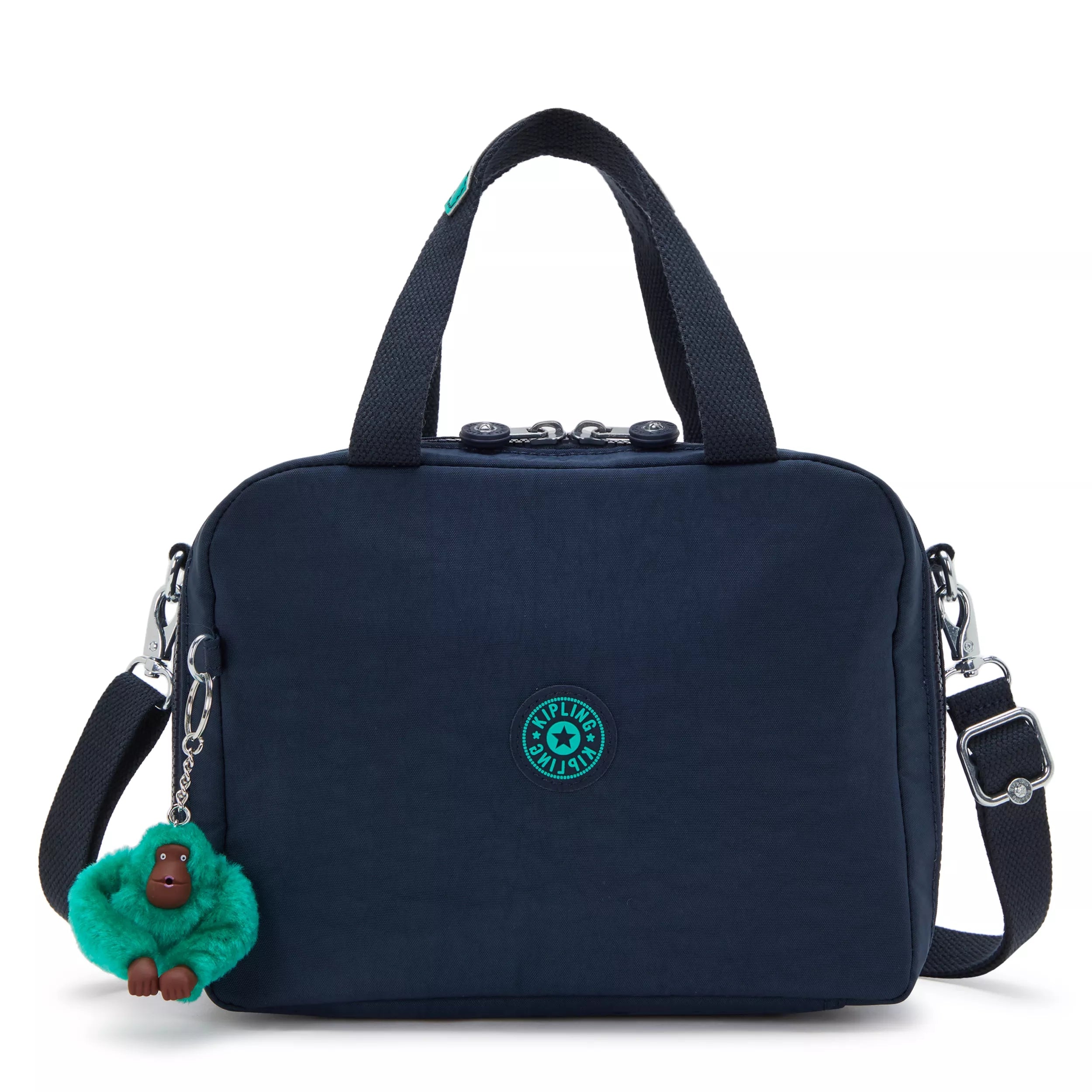 Miyo Lunch Bag-Blue Green Block