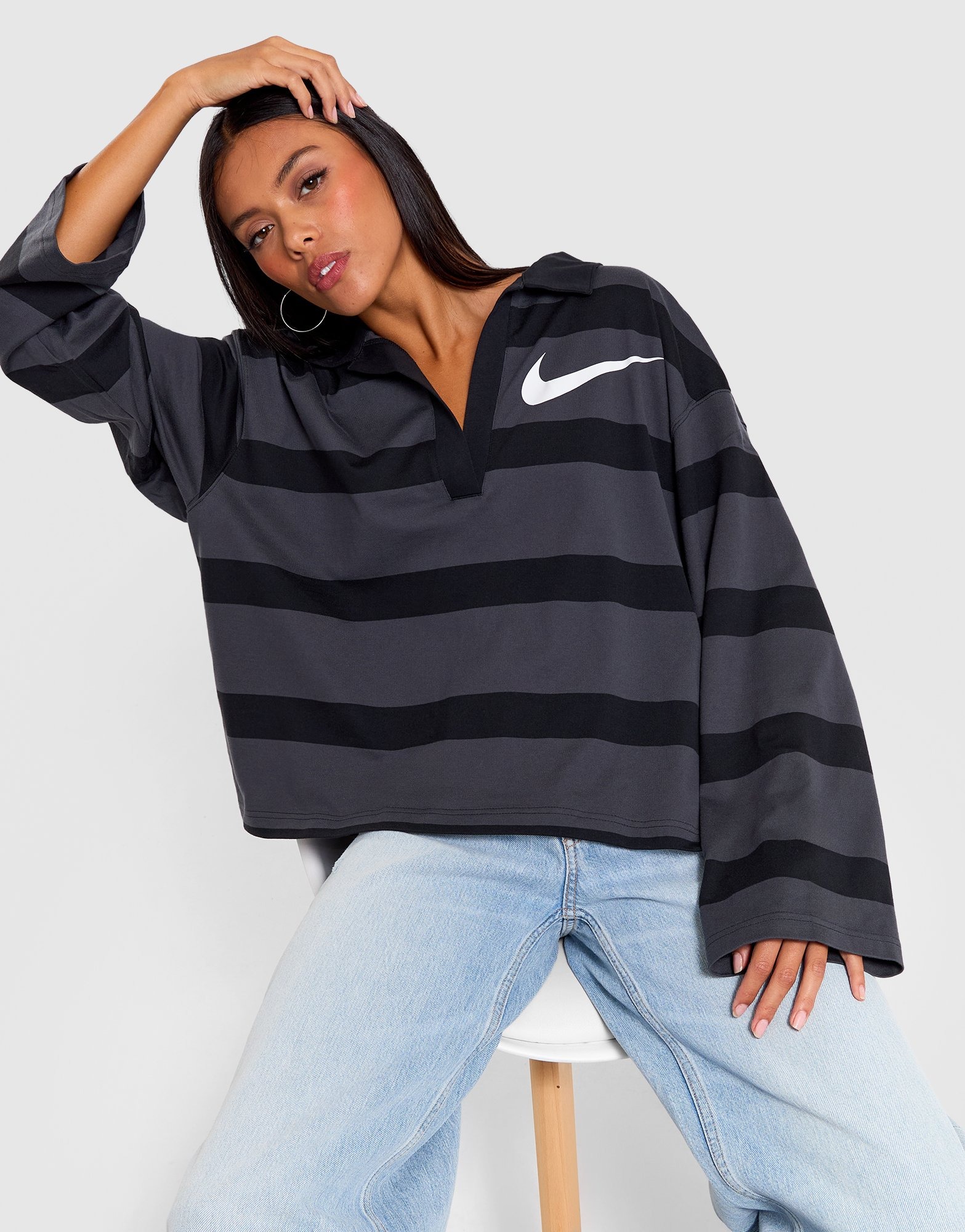 Nike Speed Long Sleeve Polo Shirt