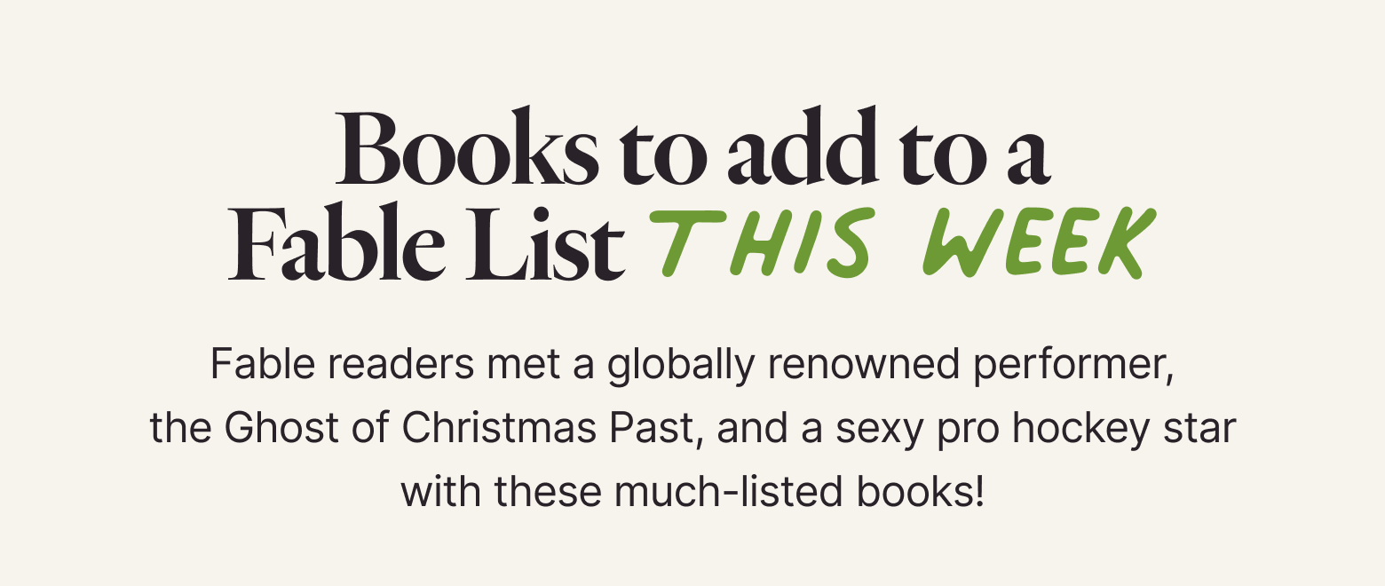 Books Most-Added to Fable this week