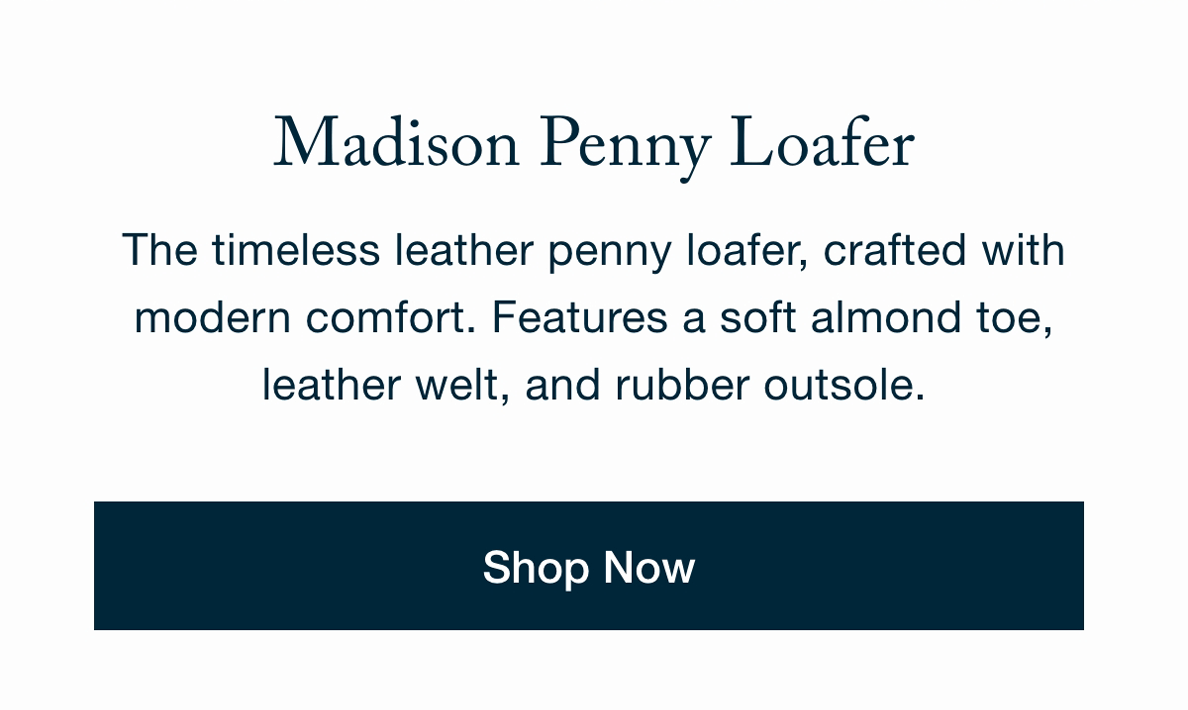 Madison Penny Loafer - Shop Now