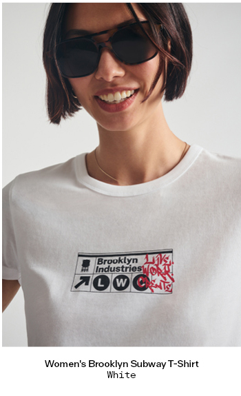 Women's Brooklyn Subway T-Shirt 