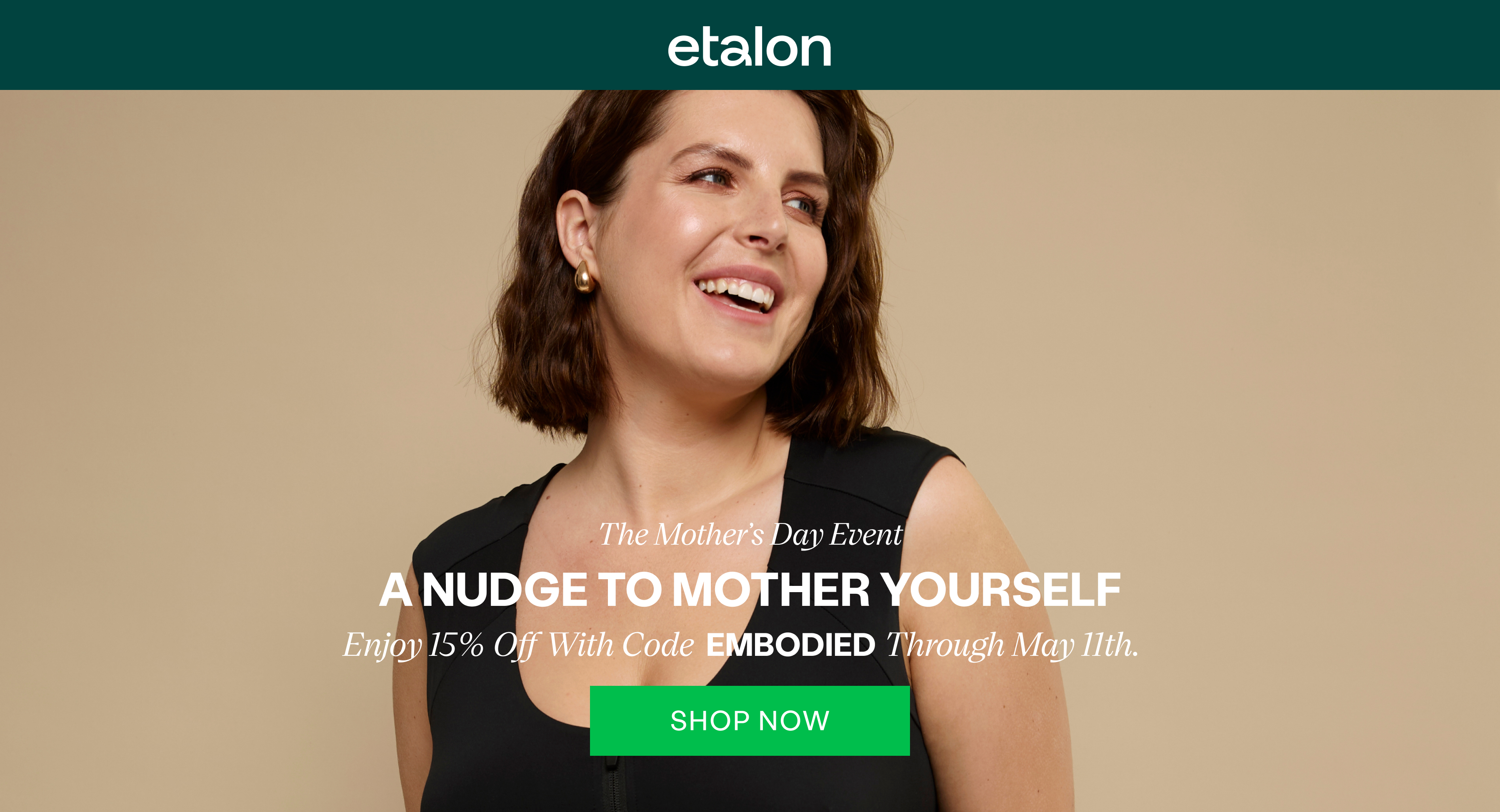 Enjoy 15% Off With Code EMBODIED Through May 11th
