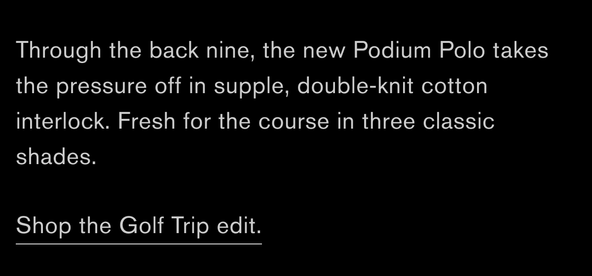 The Golf Trip