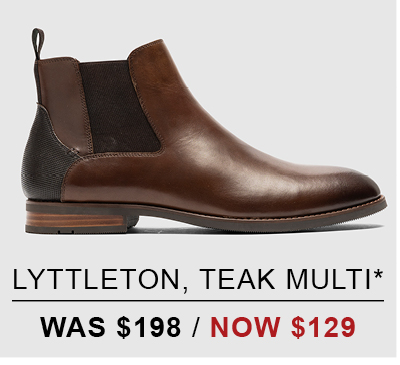 Shop Lyttleton Chelsea Boot, Teak Multi online and instore at Rodd & Gunn