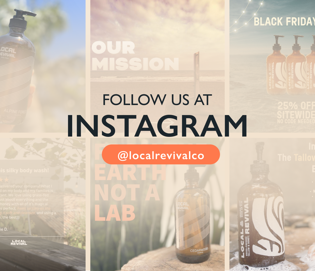 Follow us at Instagram