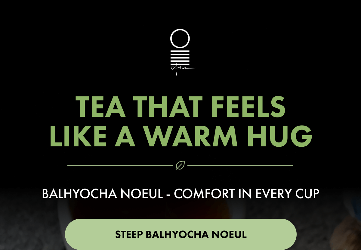 Tea That Feels Like a Warm Hug Balhyocha Noeul - comfort in every cup STEEP BALHYOCHA NOEUL