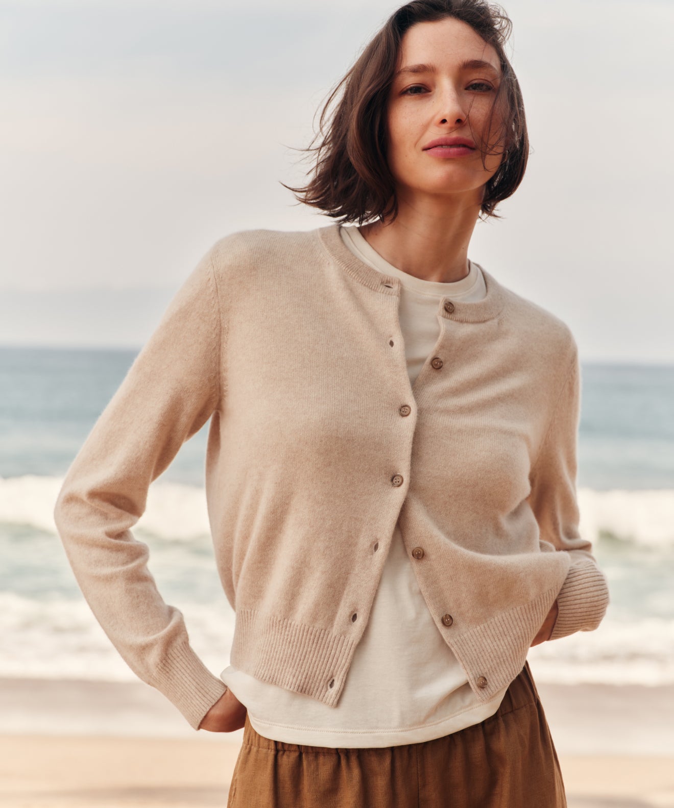 Image of Flynn Cashmere Cardigan