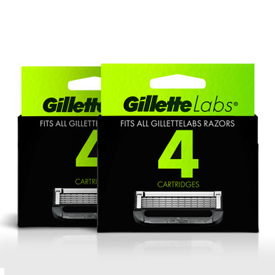 2 packs of GilletteLabs razor catridges 