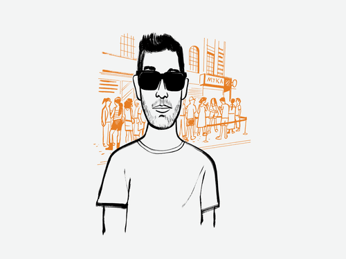 Portrait of Ezra.