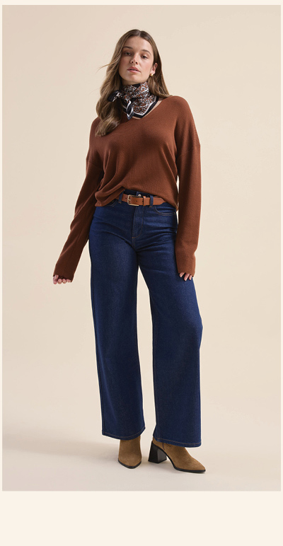 The ZQ Merino Relaxed V Neck Sweater