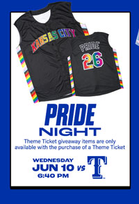 Pride Night - June 10 - Get Tickets