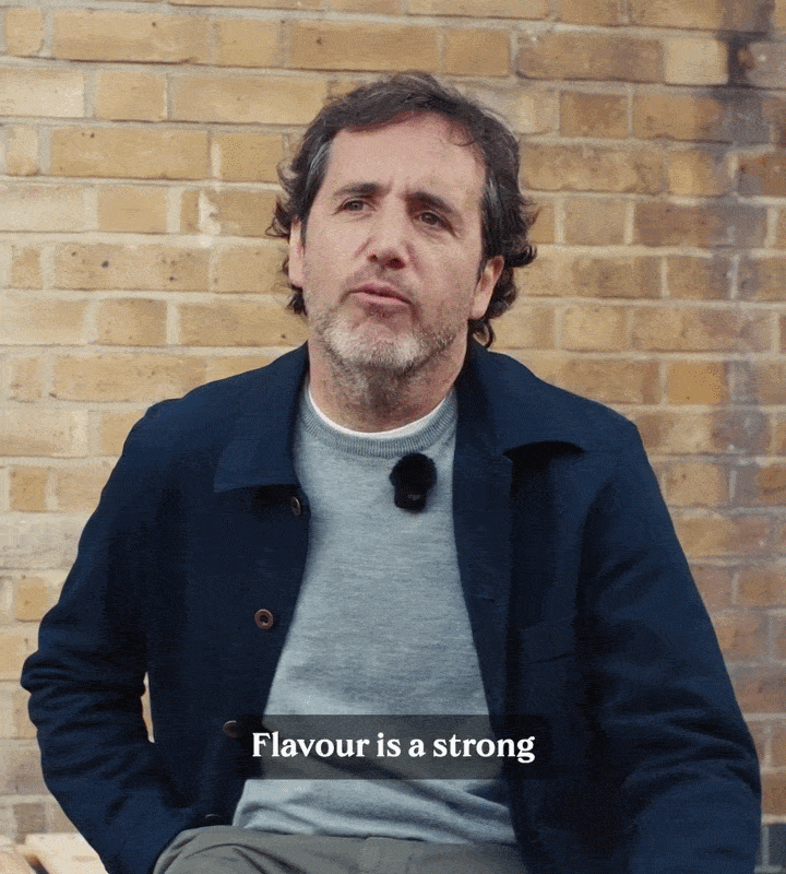 Founder of Natoora, Franco Fubini