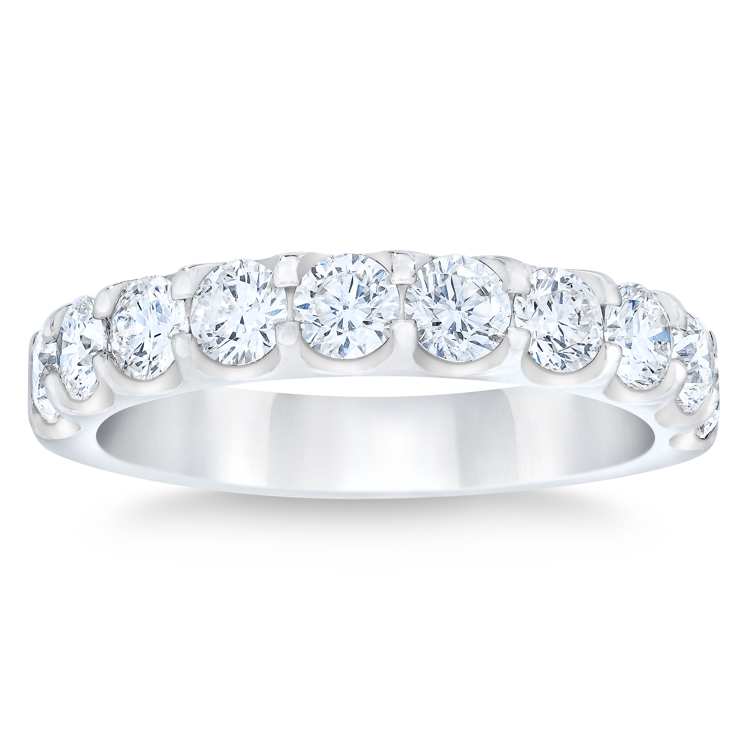 Round Brilliant 1.50 ctw Diamond Band