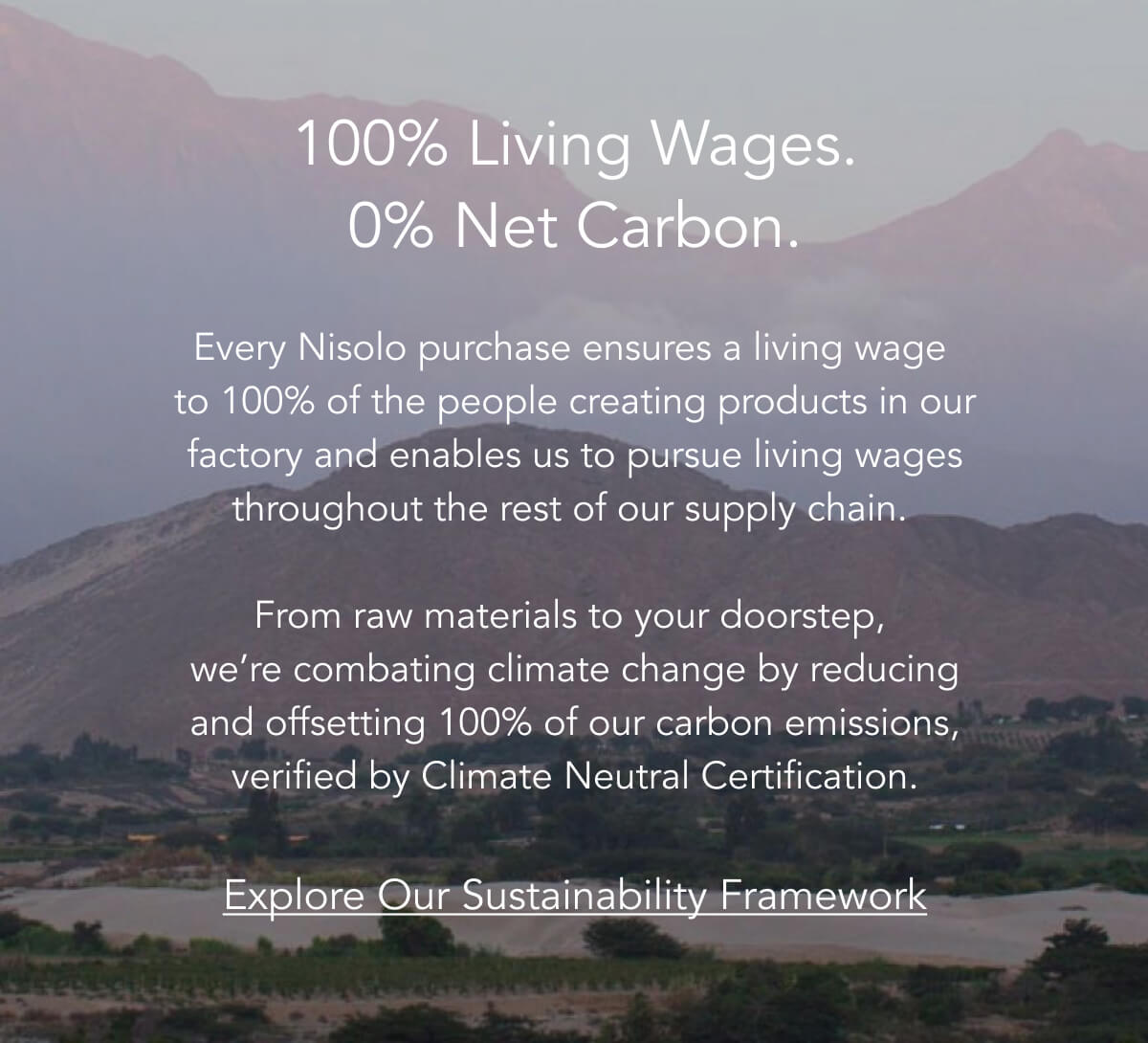 Sustainability