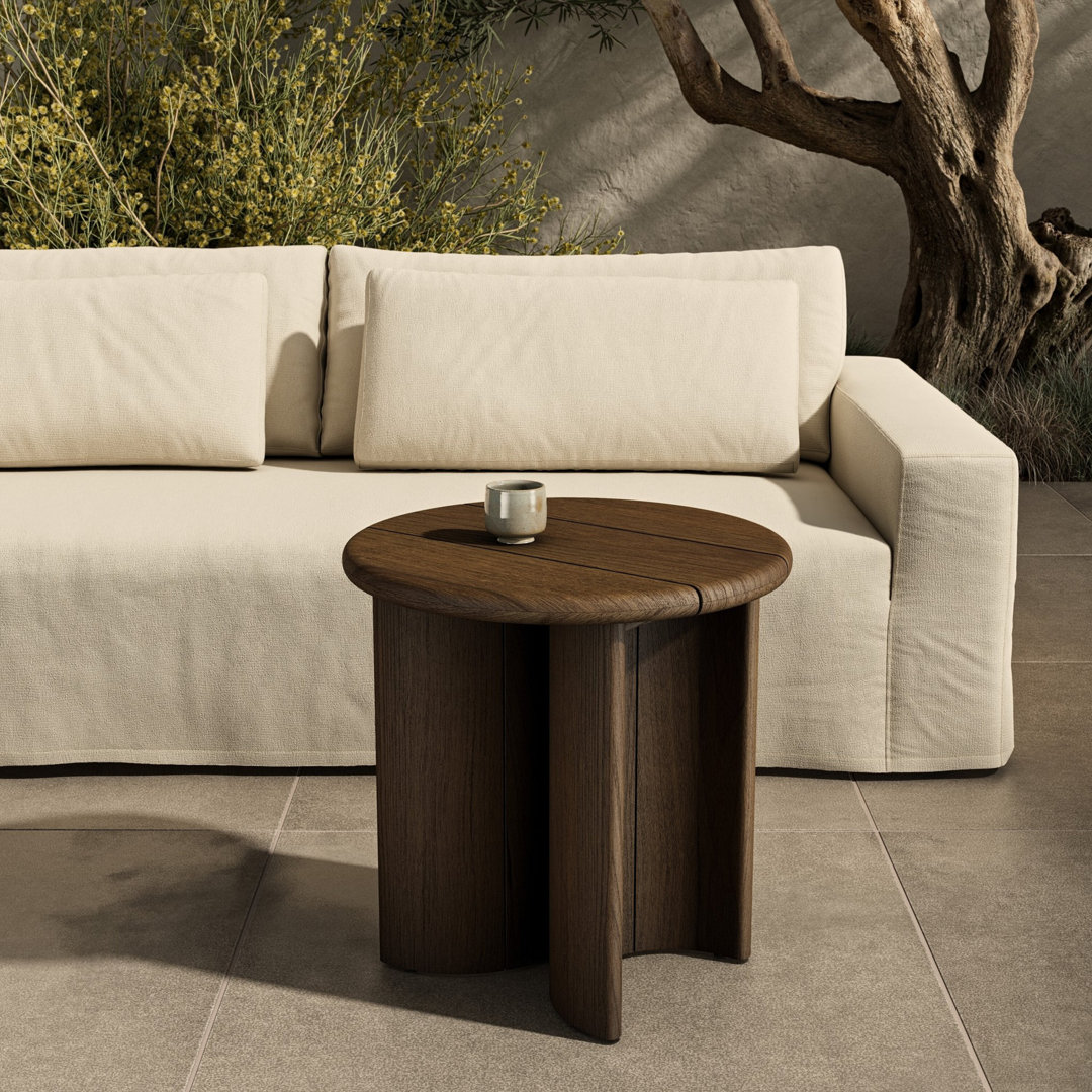 Haiden Round 22" Outdoor Side Table