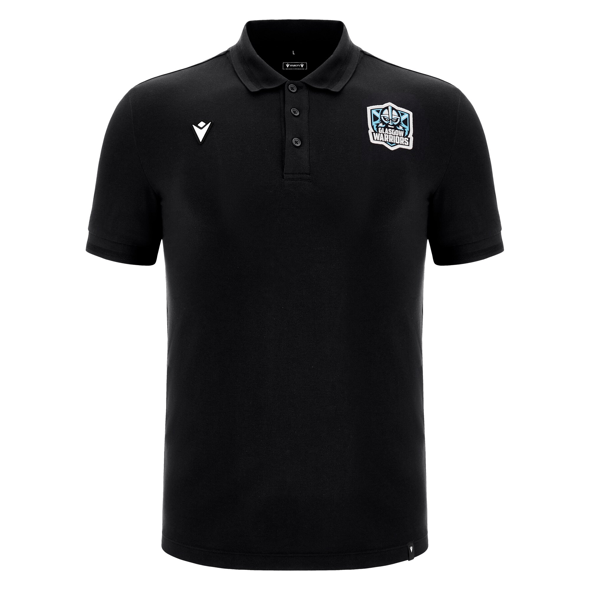 Image of Glasgow Warriors 24/25 Anthem Travel Polo by Macron