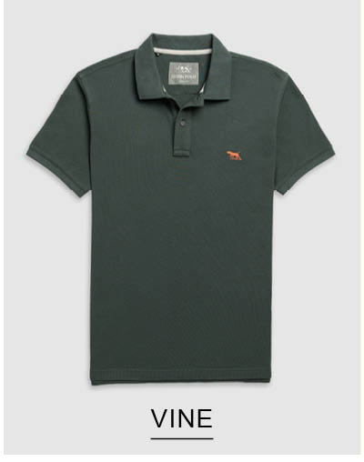 Shop Gunn Polo, Vine online and instore at Rodd & Gunn