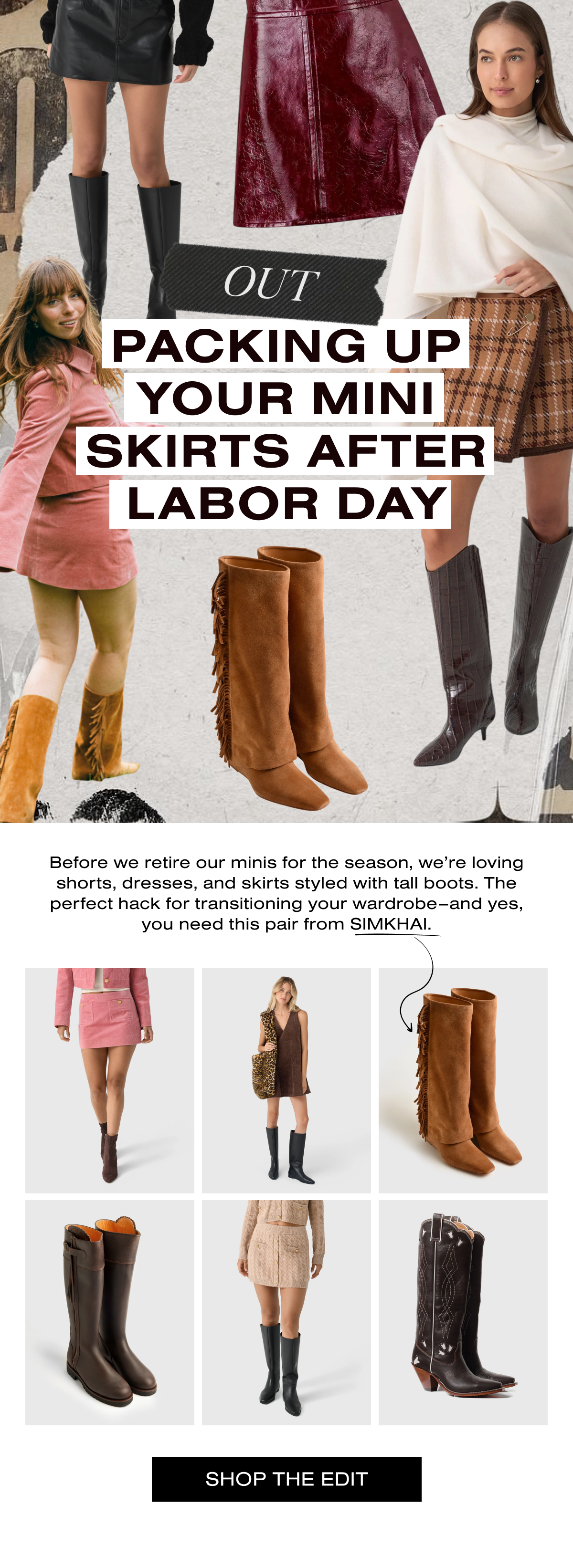 Skirts & Boots