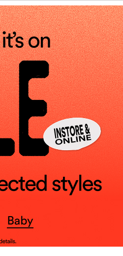 Up To 50% Off Selected Styles. Click To Shop