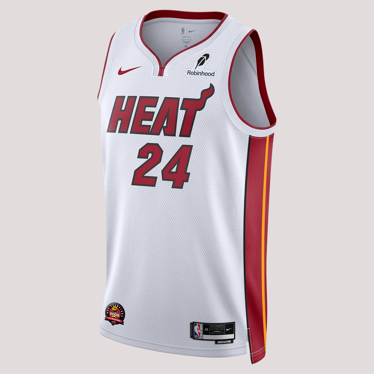 Norman Powell Nike Miami HEAT Association White Swingman Jersey