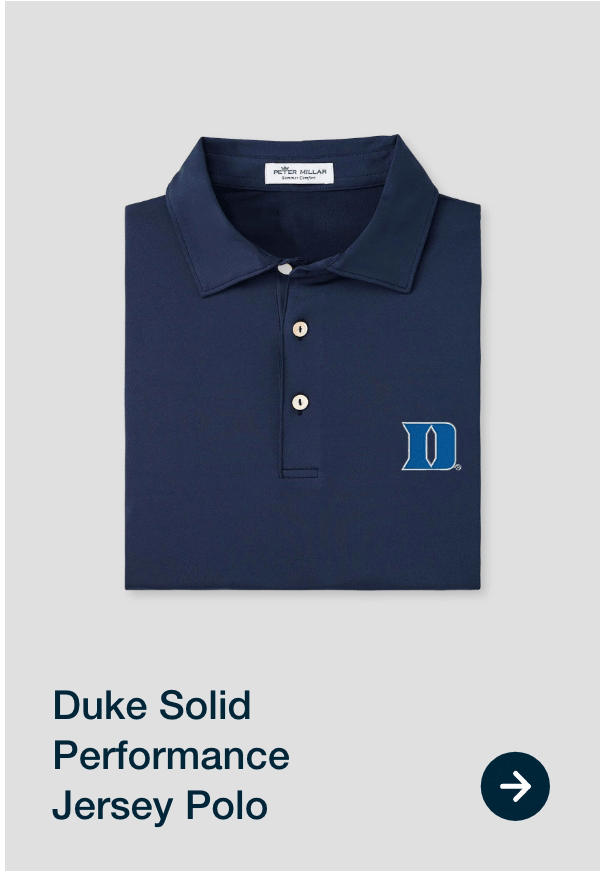 Duke Solid Performance Jersey Polo