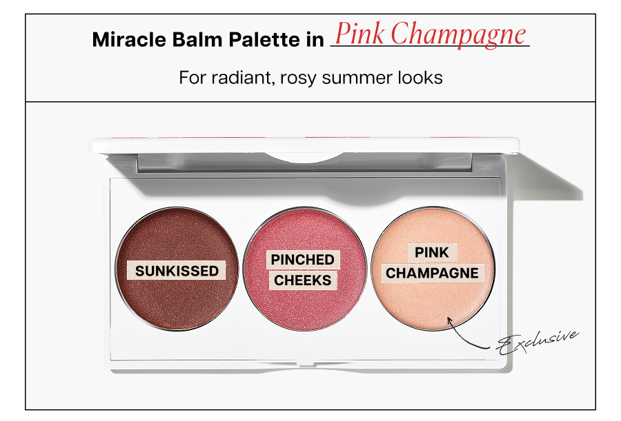 Miracle Balm Palette in Pink Champagne