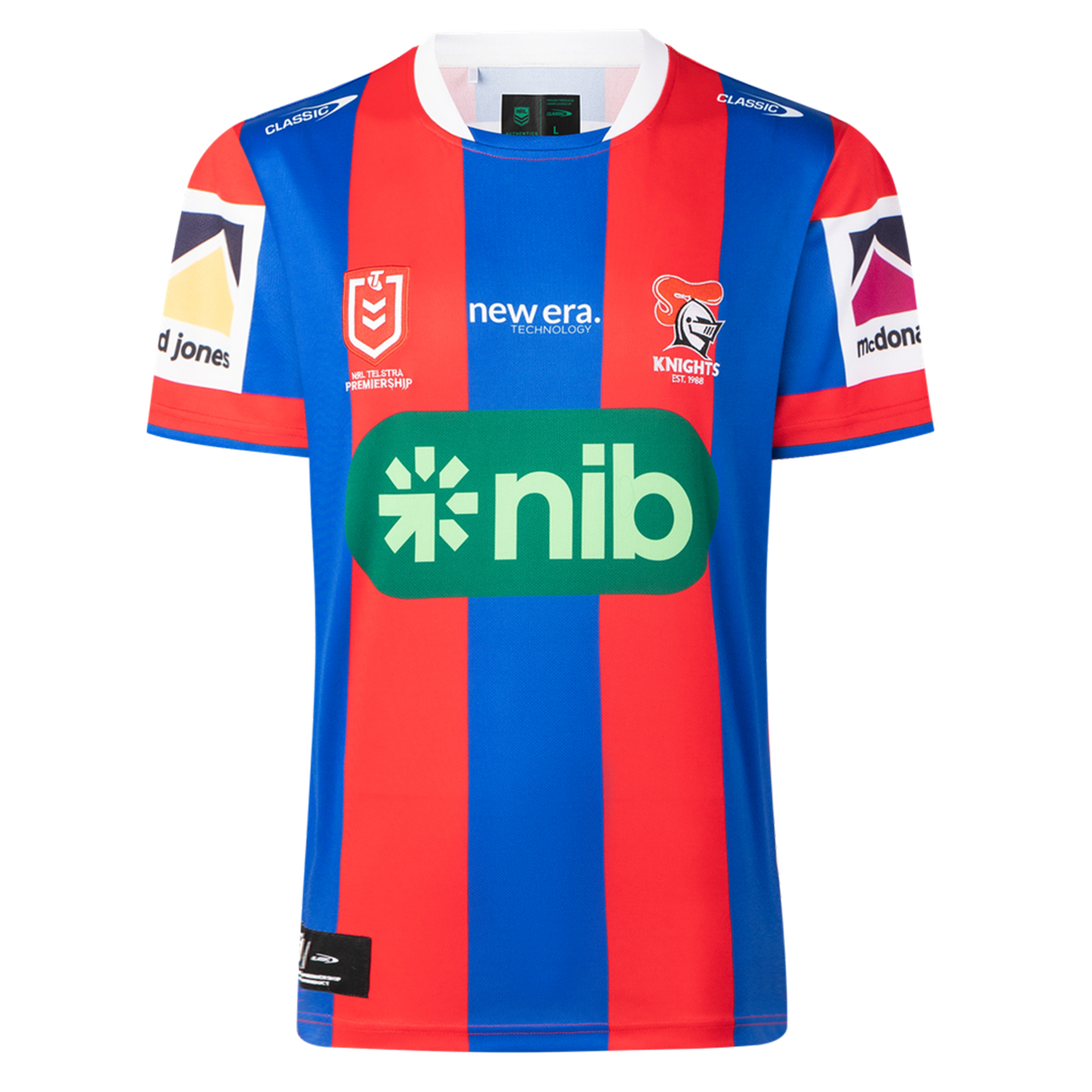 Image of Knights NRL 26/27 Replica Home Jersey by Classic Sportswear