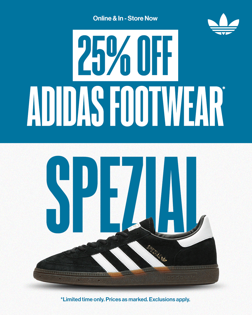 25% OFF ADIDAS FOOTWEAR