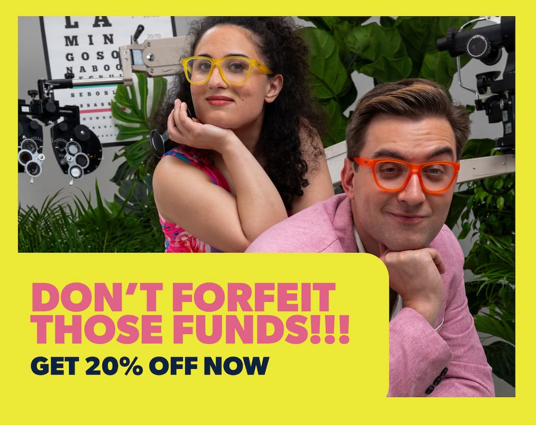 Don't Forfeit those funds!!! Get 20% off now