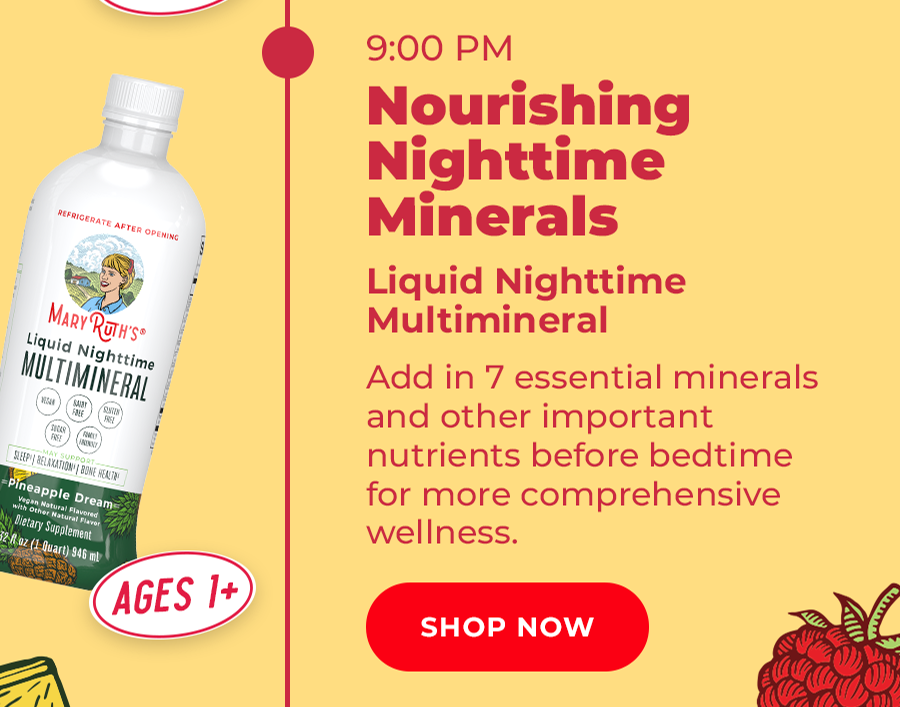 Nourishing Nighttime Minerals