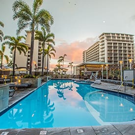 Oahu Embassy Suites by Hiltoin Waikiki Beach Walk Package