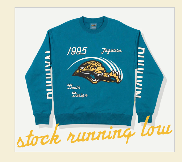 Duvin x Jaguars Crew Fleece