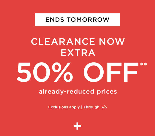 Extra 50% off 