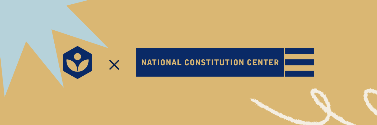 Khan Academy Logo with National Constitution Center