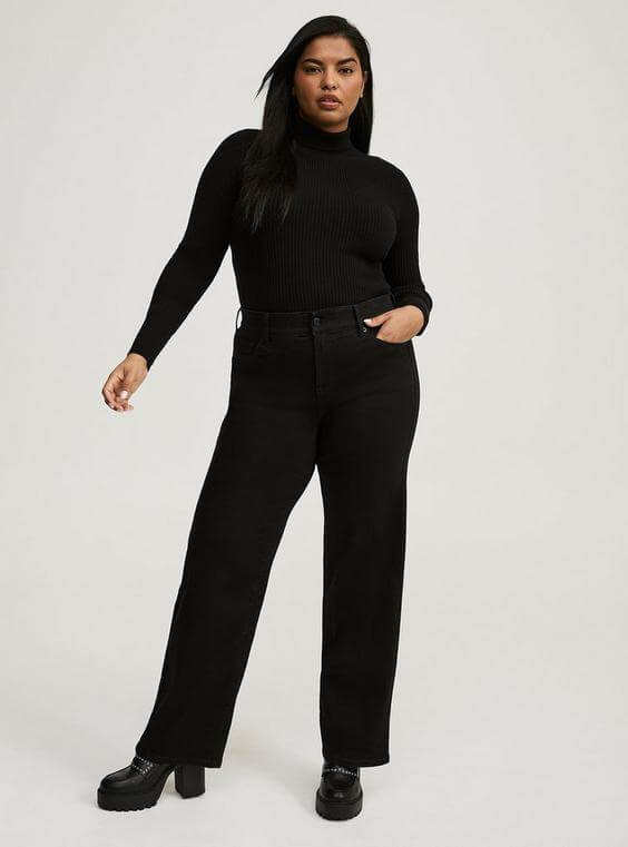 Bombshell Wide Leg High-Rise Jean