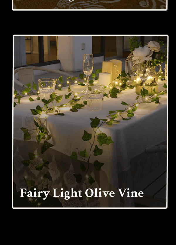 Fairy Light Olive Vine