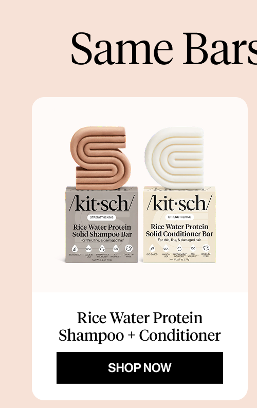Rice Water Protein Shampoo + Conditioner