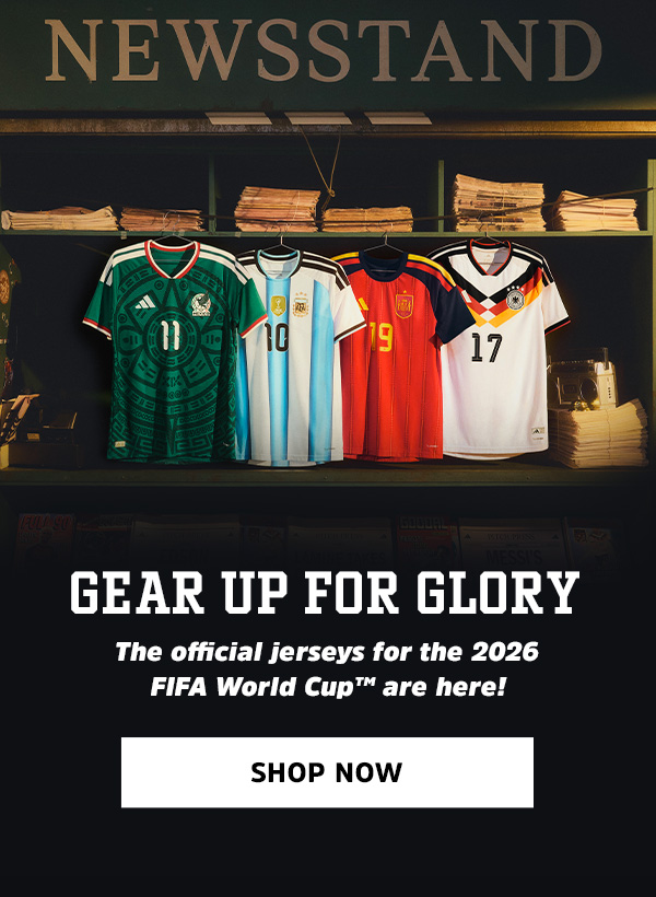 Gear Up for Glory - The official jerseys for the 2026 FIFA World Cup™ are here!
