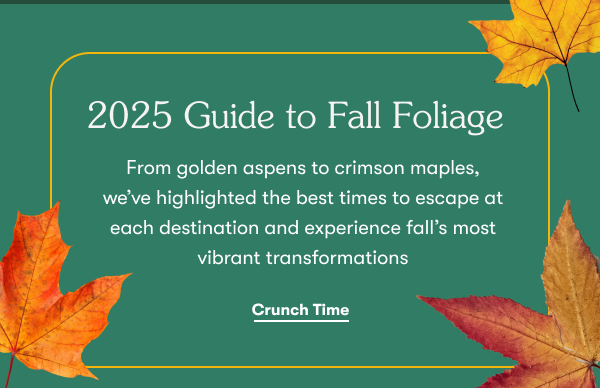 2025 Guide to Fall Foliage